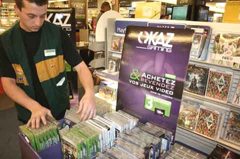 Le classique bac des jeux d'occasion