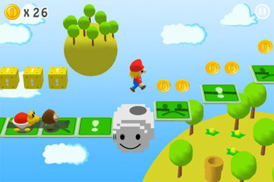 Un effroyable clone de Mario sur iPhone