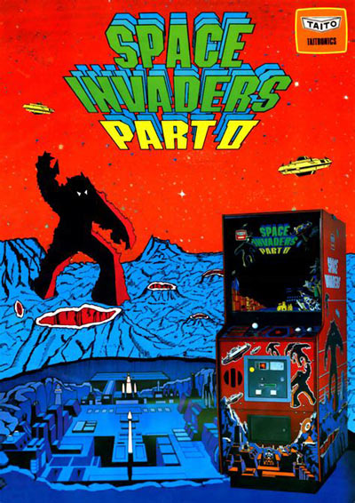 Flyer de Space Invaders Part II (arcade)