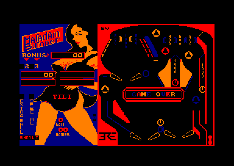 Macadam Bumper (Amstrad CPC/etc., 1985)