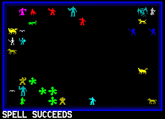 Chaos: The Battle of Wizards (ZX Spectrum, 1985)