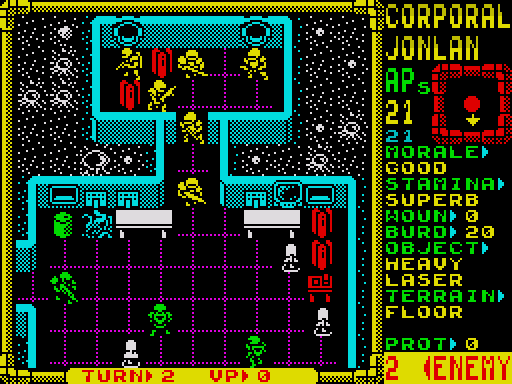 Laser Squad (ZX Spectrum, 1988)