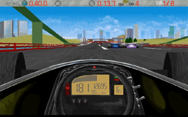 Al Unser Jr. Arcade Racing (Windows, 1995)
