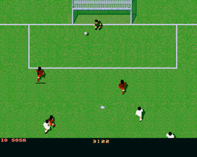 Dino Dini's Goal (Amiga/Atari ST/DOS/Mega Drive/Super Nintendo, 1993)