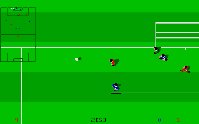 Kick Off (Amiga/Atari ST/CPC/ZX Spectrum/DOS/NES, 1989)