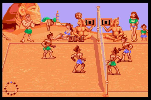 Ocean Beach Volley (Amiga/Atari ST, 1989)