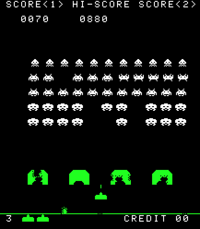 Space Invaders (arcade, 1978)