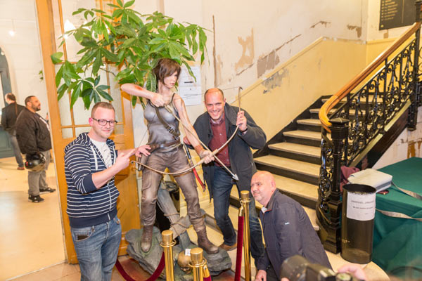 Gavin Rummery et Richard Morton prennent la pose