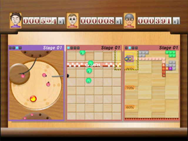 MaBoShi : l'arcade des trois formes (Wii, 2008)
