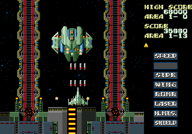 Slap Fight MD (Mega Drive, 1993)