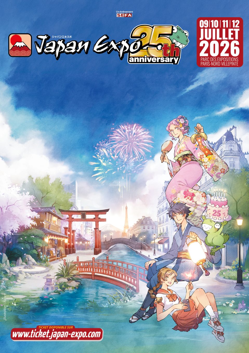 2607 COM Affiche Aurore Japan Expo 2026 A4 300dpi